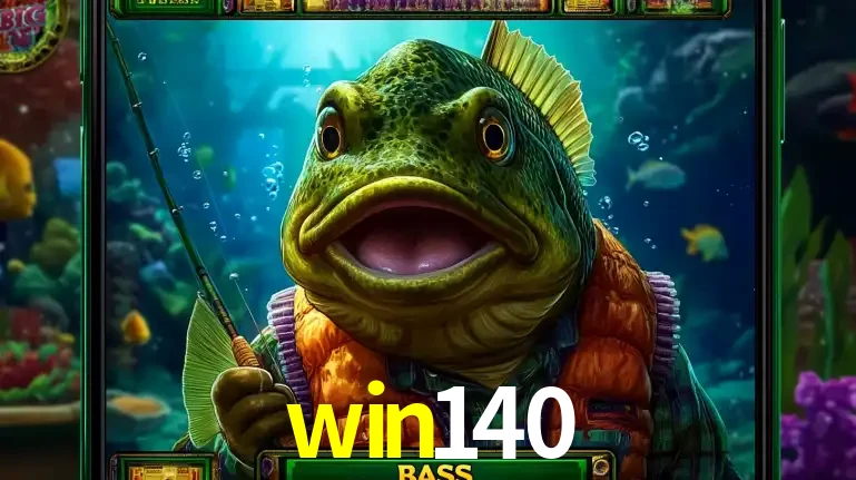 Personagem de peixe pescador do popular jogo de slot com tema de pescaria, uma das emocionantes opções de caça-níqueis para jogar e ganhar no cassino win140.